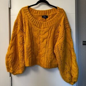 Lulu’s Yellow Sweater